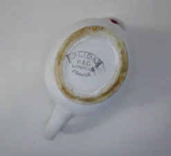 Ancien pot à lait crémier en faïence de Lunéville