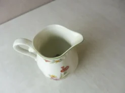 Ancien pot à lait, tulipe, en céramique, villeroy & boch