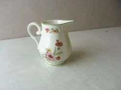 Ancien pot à lait, tulipe, en céramique, villeroy & boch
