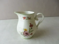 Ancien pot à lait, tulipe, en céramique, villeroy & boch