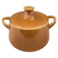 Ancien pot marmite faïencerie des capucins salins-les-bains abbaye jura