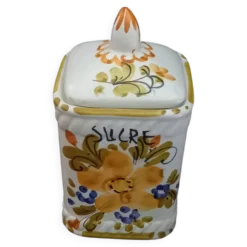 ancien Pot à sucre céramique Vintage