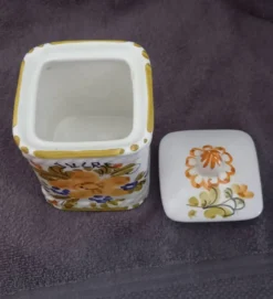 ancien Pot à sucre céramique Vintage