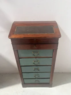 Ancien pupitre cartonnier de clerc de notaire XIX siècle