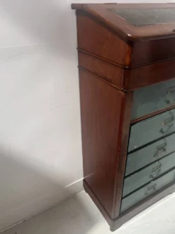 Ancien pupitre cartonnier de clerc de notaire XIX siècle