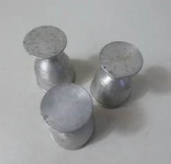 3 anciens coquetiers en alu