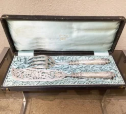 Anciens couverts à poisson de style Louis XVI – Julien Brest
