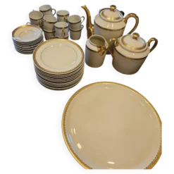 Ancien service A. Lanternier & Cie Limoges, 41 pièces, vers 1920-40