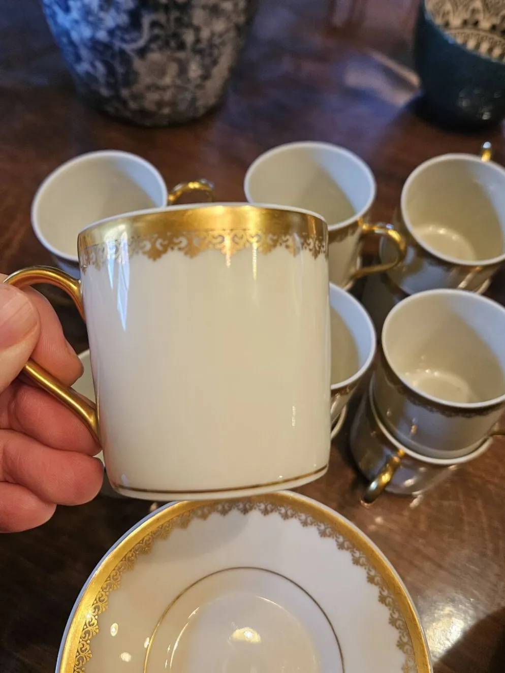 Ancien service A. Lanternier & Cie Limoges, 41 pièces, vers 1920-40
