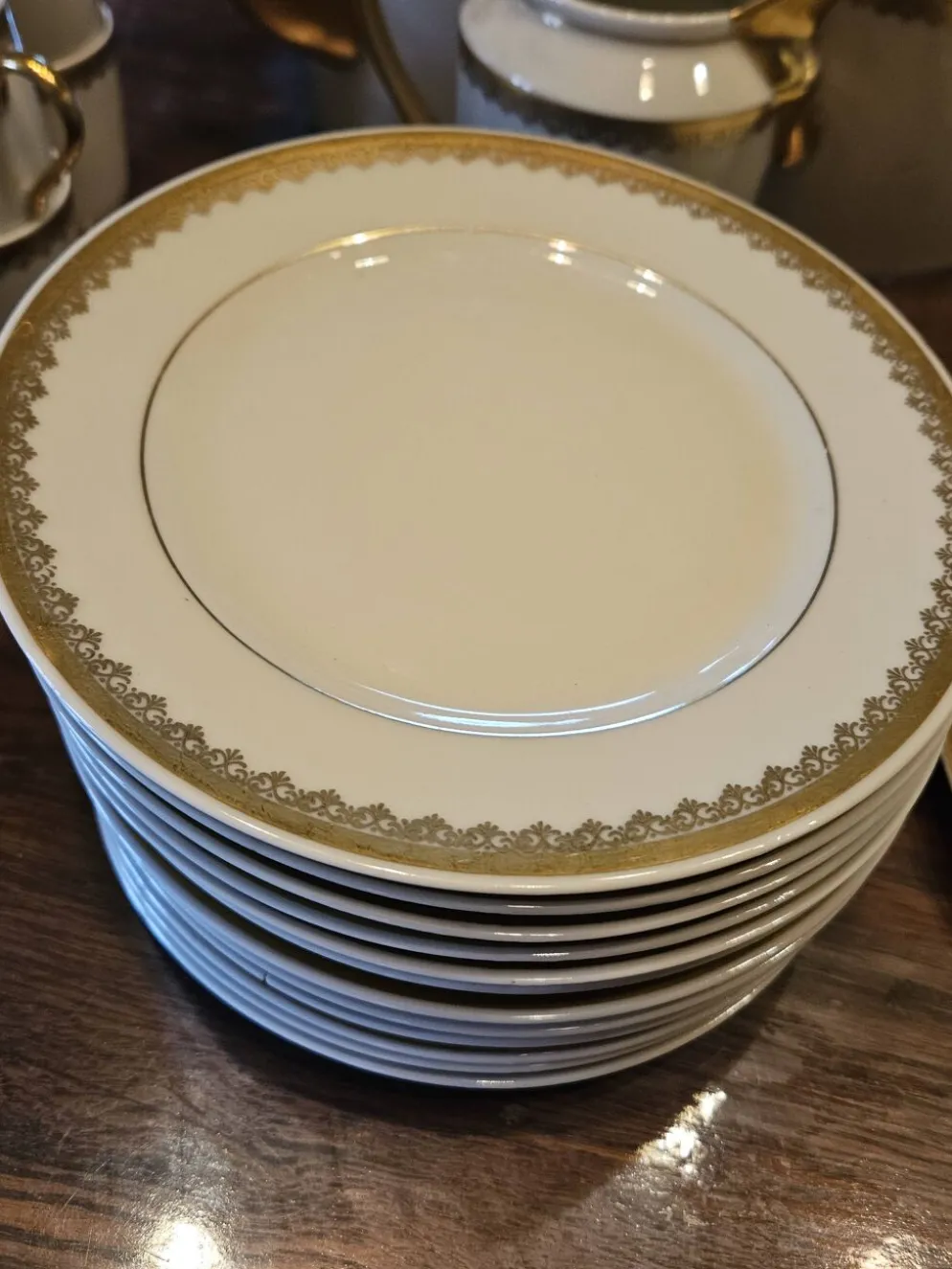 Ancien service A. Lanternier & Cie Limoges, 41 pièces, vers 1920-40
