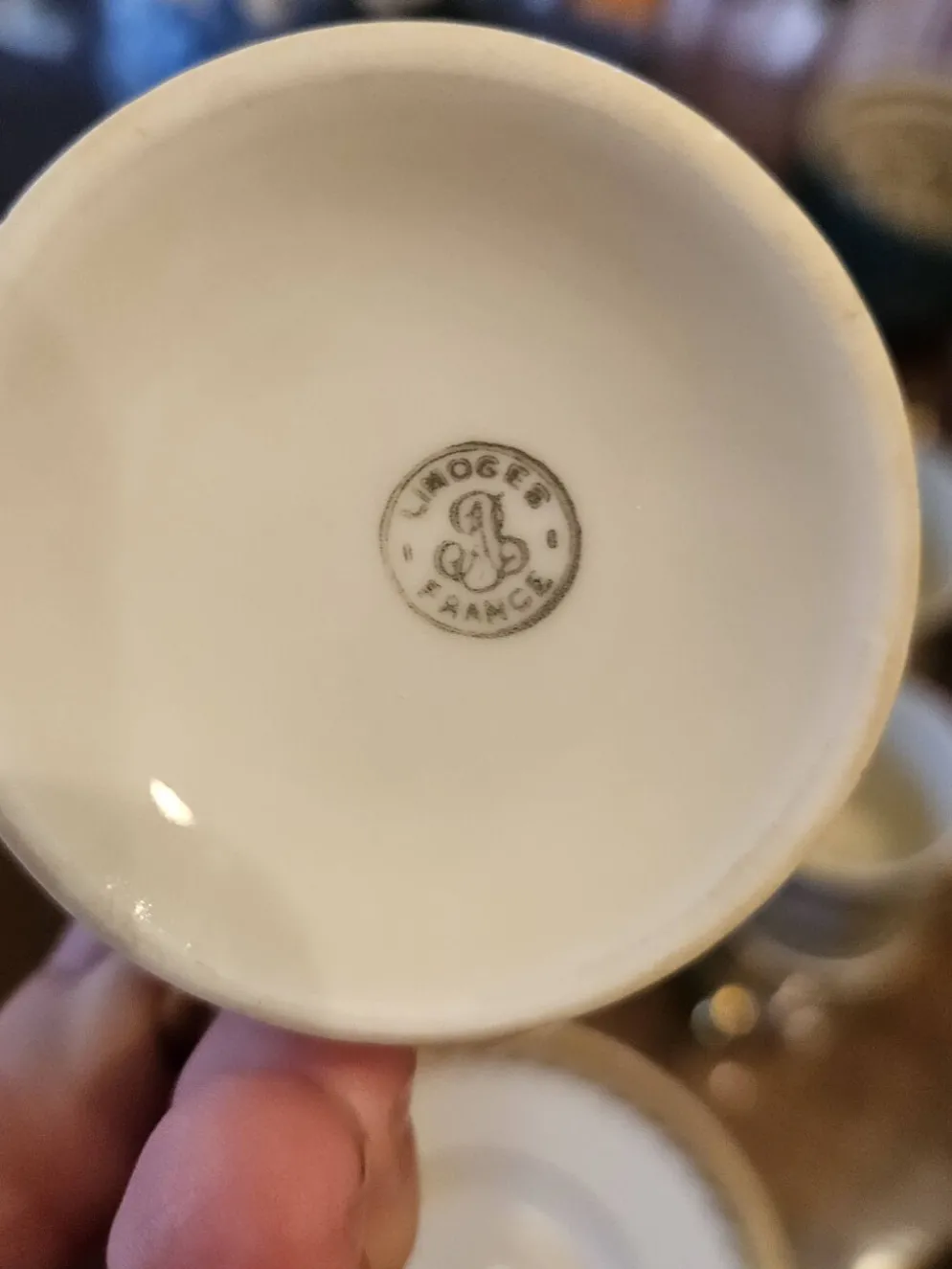 Ancien service A. Lanternier & Cie Limoges, 41 pièces, vers 1920-40