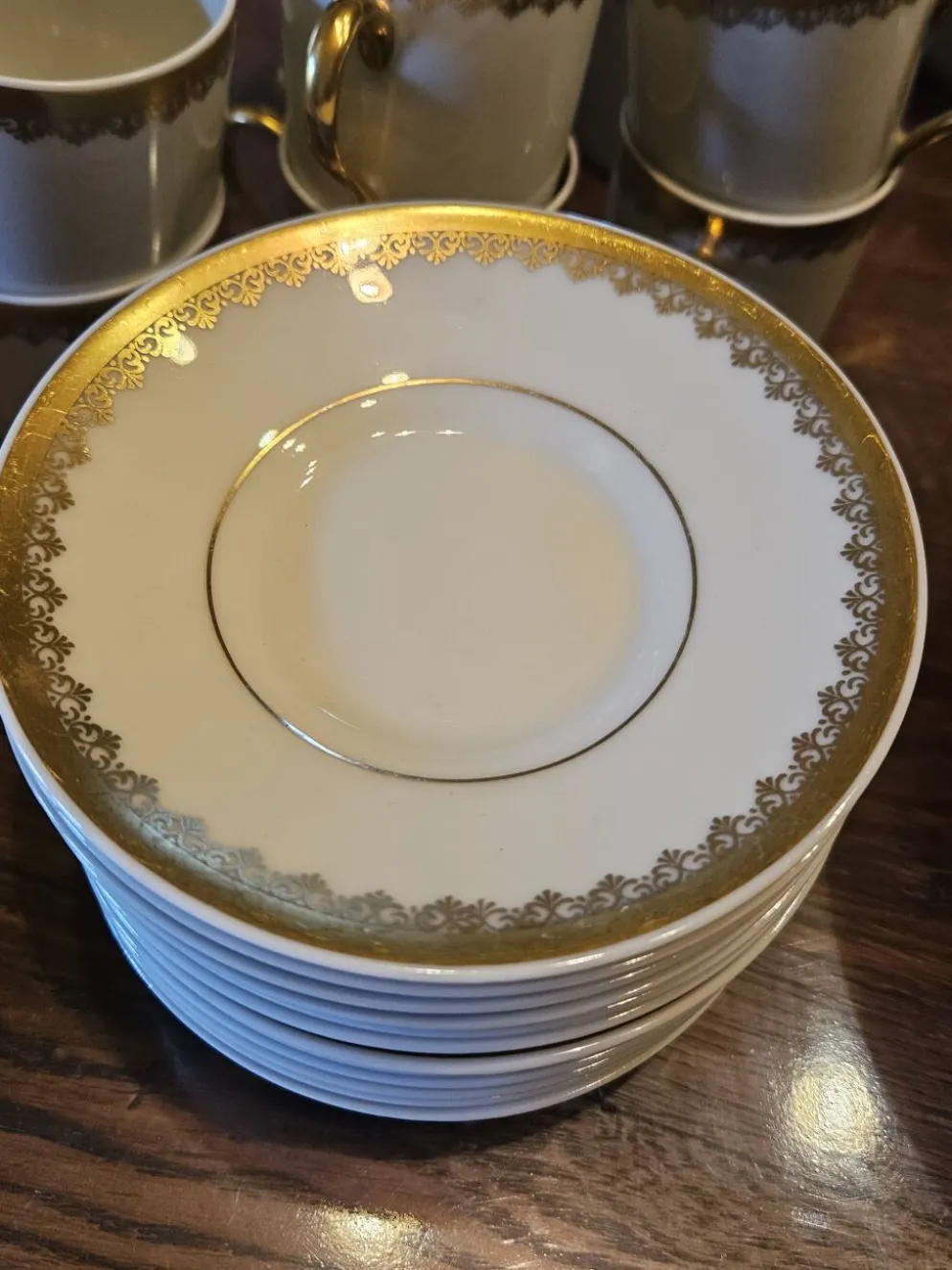 Ancien service A. Lanternier & Cie Limoges, 41 pièces, vers 1920-40