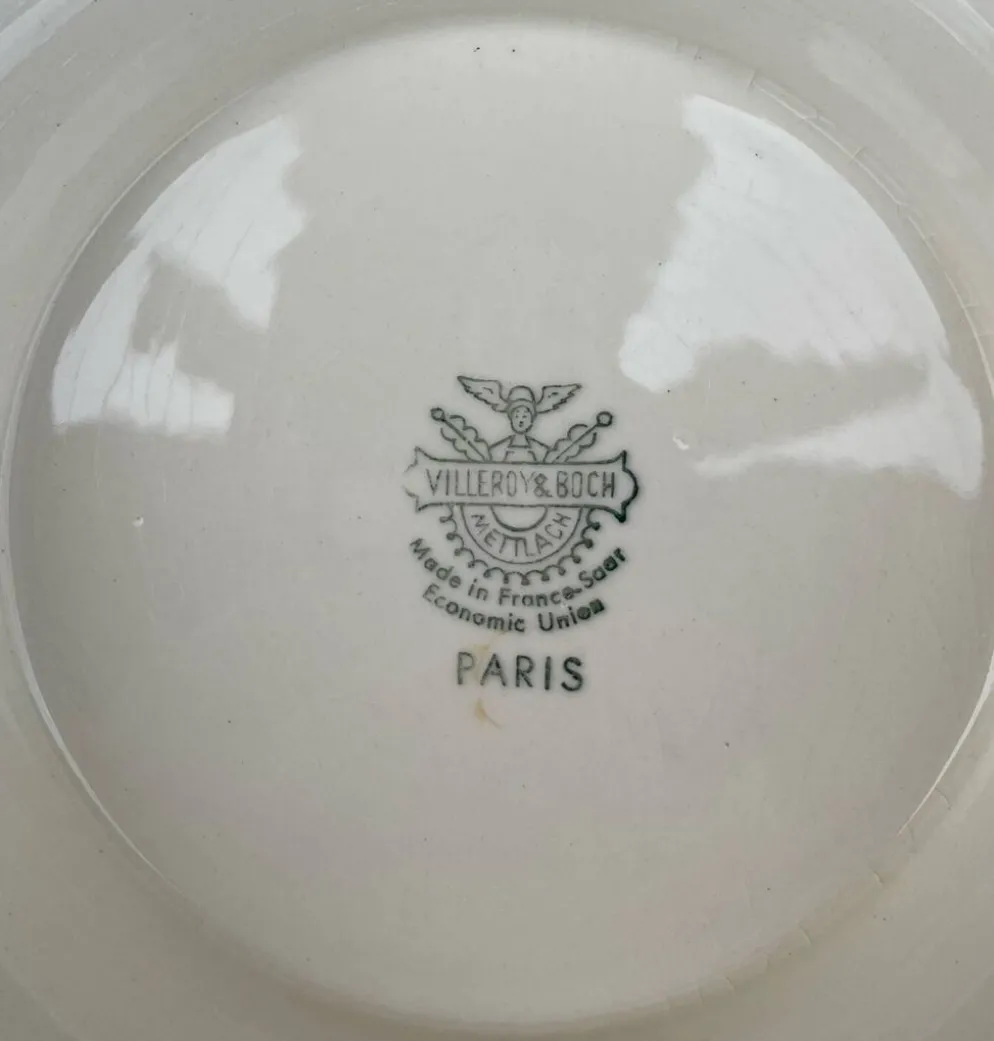 Anciens service Villeroy et Boch modèle Paris - 70 pièces