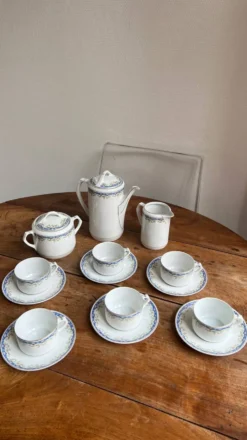 Ancient coffee service – Czechoslovakia, EPIAG Aich, 1920s