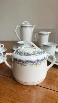 Ancient coffee service – Czechoslovakia, EPIAG Aich, 1920s