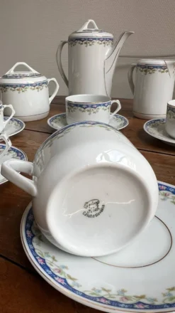 Ancient coffee service – Czechoslovakia, EPIAG Aich, 1920s