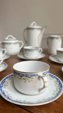 Ancient coffee service – Czechoslovakia, EPIAG Aich, 1920s
