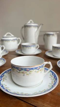 Ancient coffee service – Czechoslovakia, EPIAG Aich, 1920s