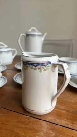 Ancient coffee service – Czechoslovakia, EPIAG Aich, 1920s