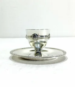 Angleterre - Coquetier en argent massif