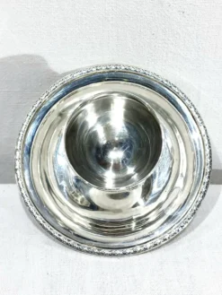 Angleterre - Coquetier en argent massif