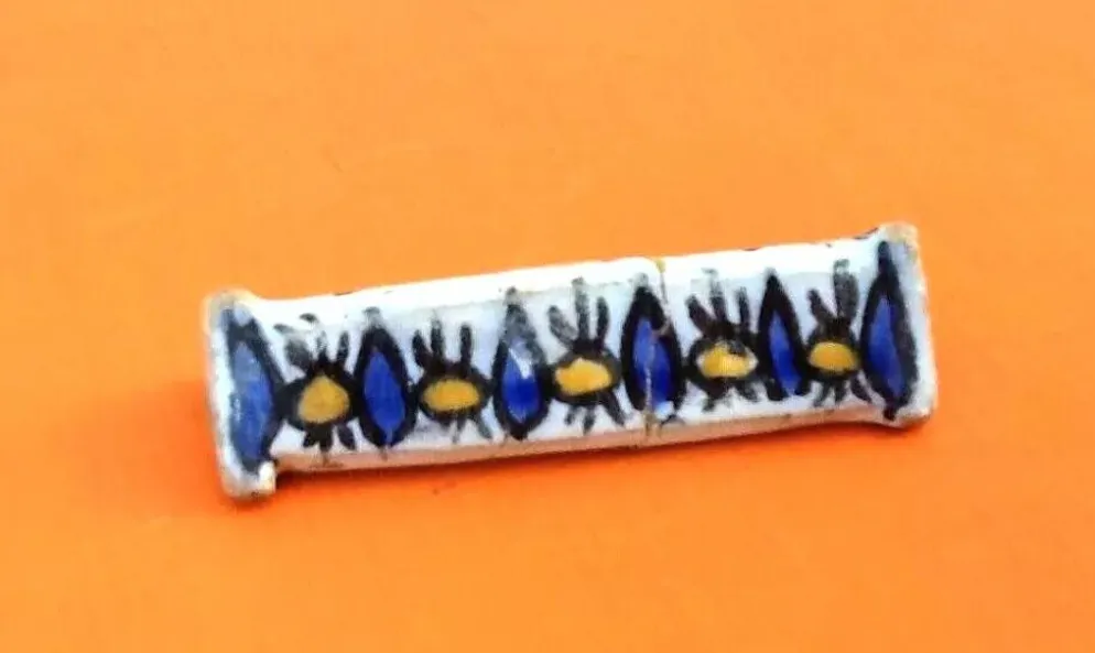 Années 1930 10 Porte-couteaux Céramique vernissée