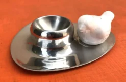 Années 1960 Space Age Design Coquetier / Salière