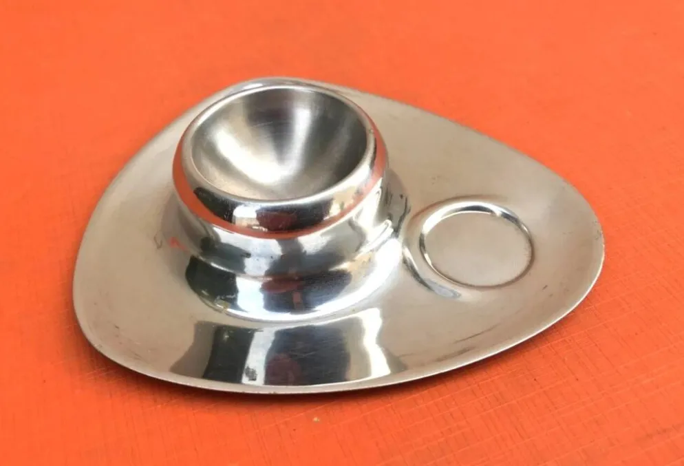 Années 1960 Space Age Design Coquetier / Salière