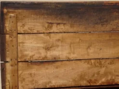 Antique coffre égouttoir en chêne massif