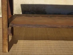 Antique coffre égouttoir en chêne massif