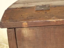 Antique coffre égouttoir en chêne massif