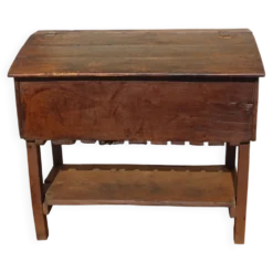 Antique coffre égouttoir en chêne massif