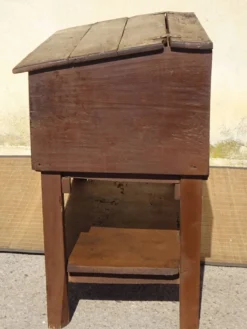 Antique coffre égouttoir en chêne massif