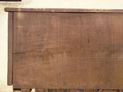 Antique coffre égouttoir en chêne massif
