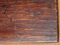 Antique coffre égouttoir en chêne massif