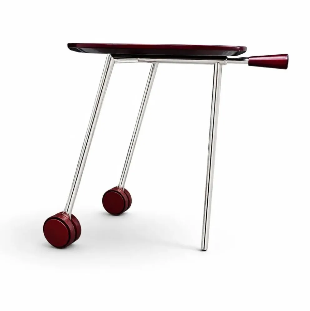 Antonio Citterio / table d'appoint / modèle Baisity pour B&B Italia / années 1980