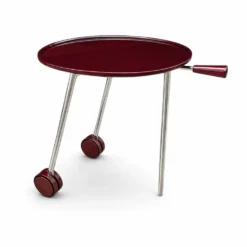 Antonio Citterio / table d'appoint / modèle Baisity pour B&B Italia / années 1980