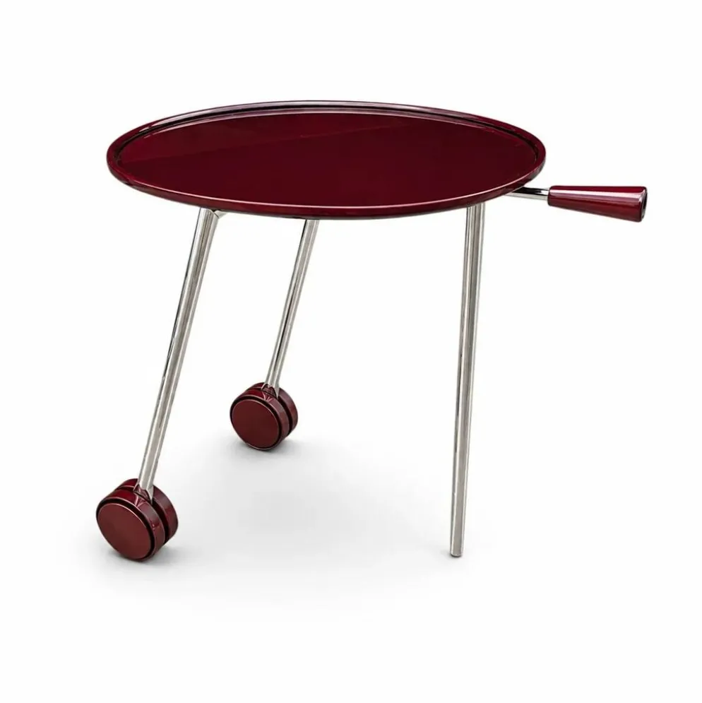 Antonio Citterio / table d'appoint / modèle Baisity pour B&B Italia / années 1980