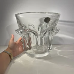 Antonio - Guido Bon / Val Saint Lambert, seau à champagne en cristal, 50-60