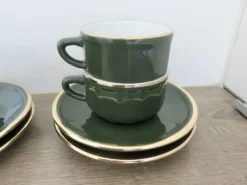 Apilco, set de 2 tasses et sous tasses, bistrots parisiens