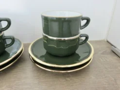 Apilco, set de 2 tasses et sous tasses, bistrots parisiens