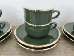 Apilco, set de 2 tasses et sous tasses, bistrots parisiens