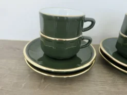 Apilco, set de 2 tasses et sous tasses, bistrots parisiens