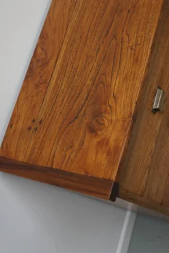 Apothicaire en chêne néerlandais / Armoire de classement ou buffet, années 1950