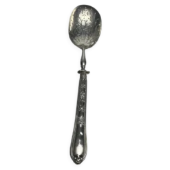 Argenterie, cuillère saupoudreuse argent poinçon Minerve début XXème