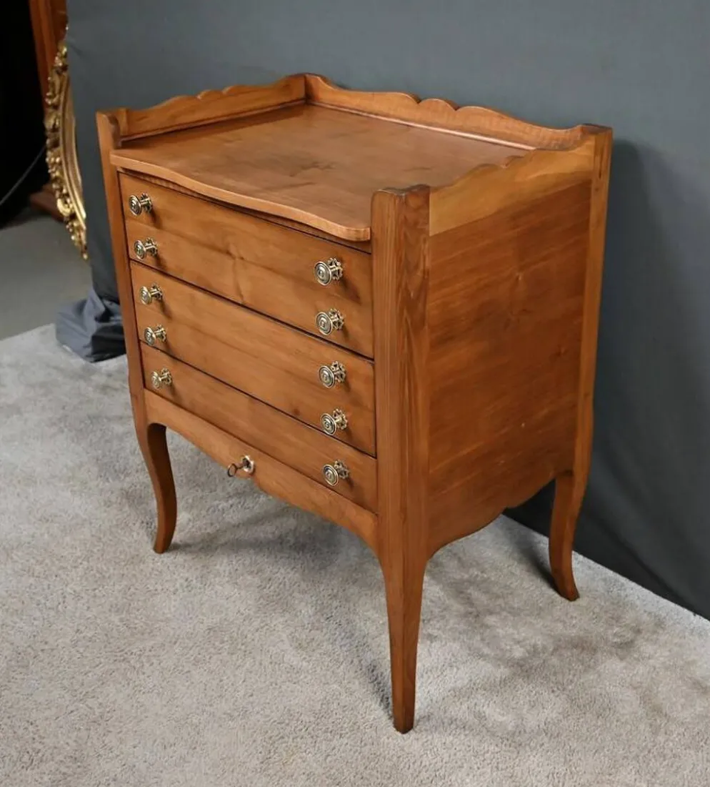 Argentier Petite Commode en Noyer Massif – 1940