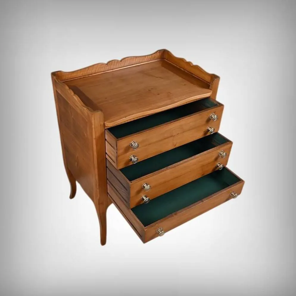 Argentier Petite Commode en Noyer Massif – 1940