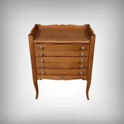 Argentier Petite Commode en Noyer Massif – 1940