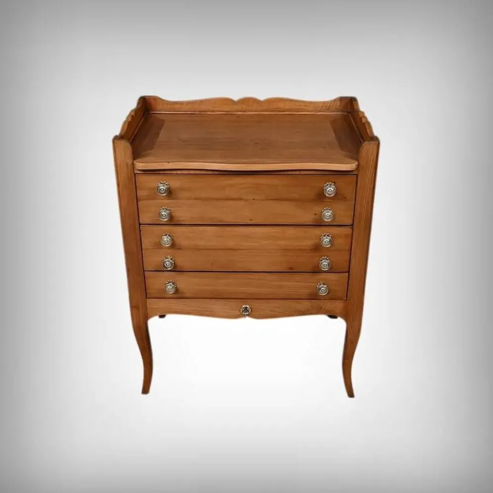 Argentier Petite Commode en Noyer Massif – 1940