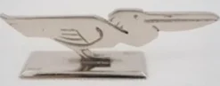 Aristide Colotte, 12 porte-couteaux animaliers, Art Déco, excellent état, écrin.